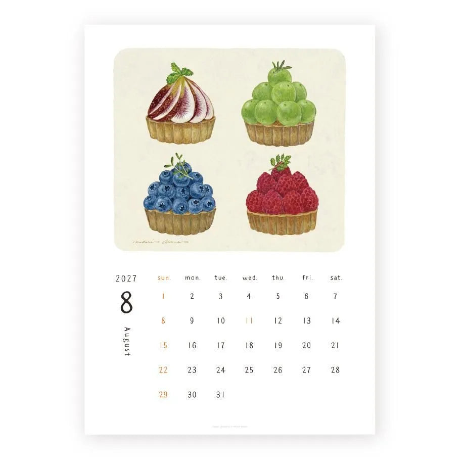 Cozyca - Midori Asano 2027 Calendar