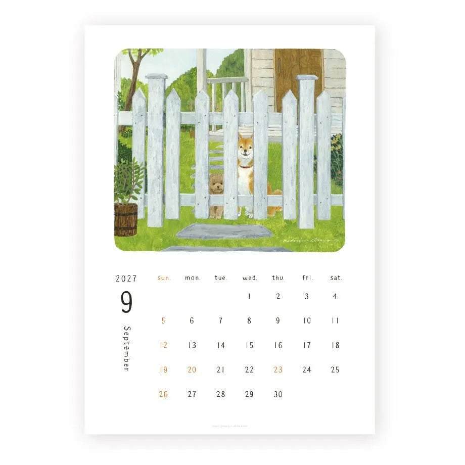 Cozyca - Midori Asano 2027 Calendar