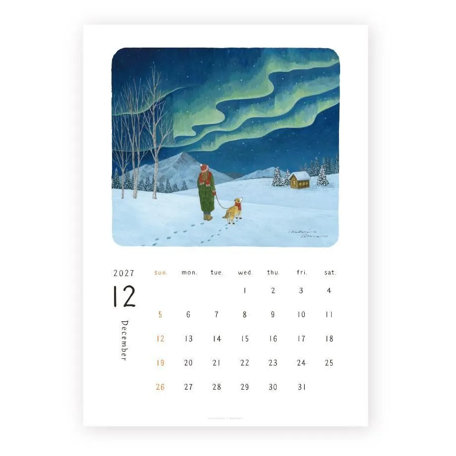 Cozyca - Midori Asano 2027 Calendar
