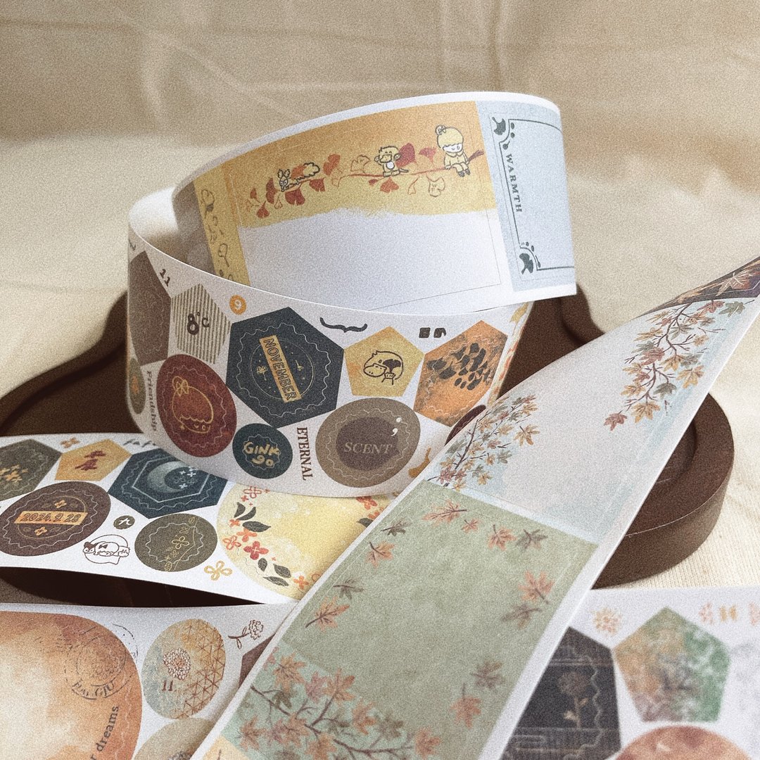 Fa Fa - Autumn Leaves Washi Tape