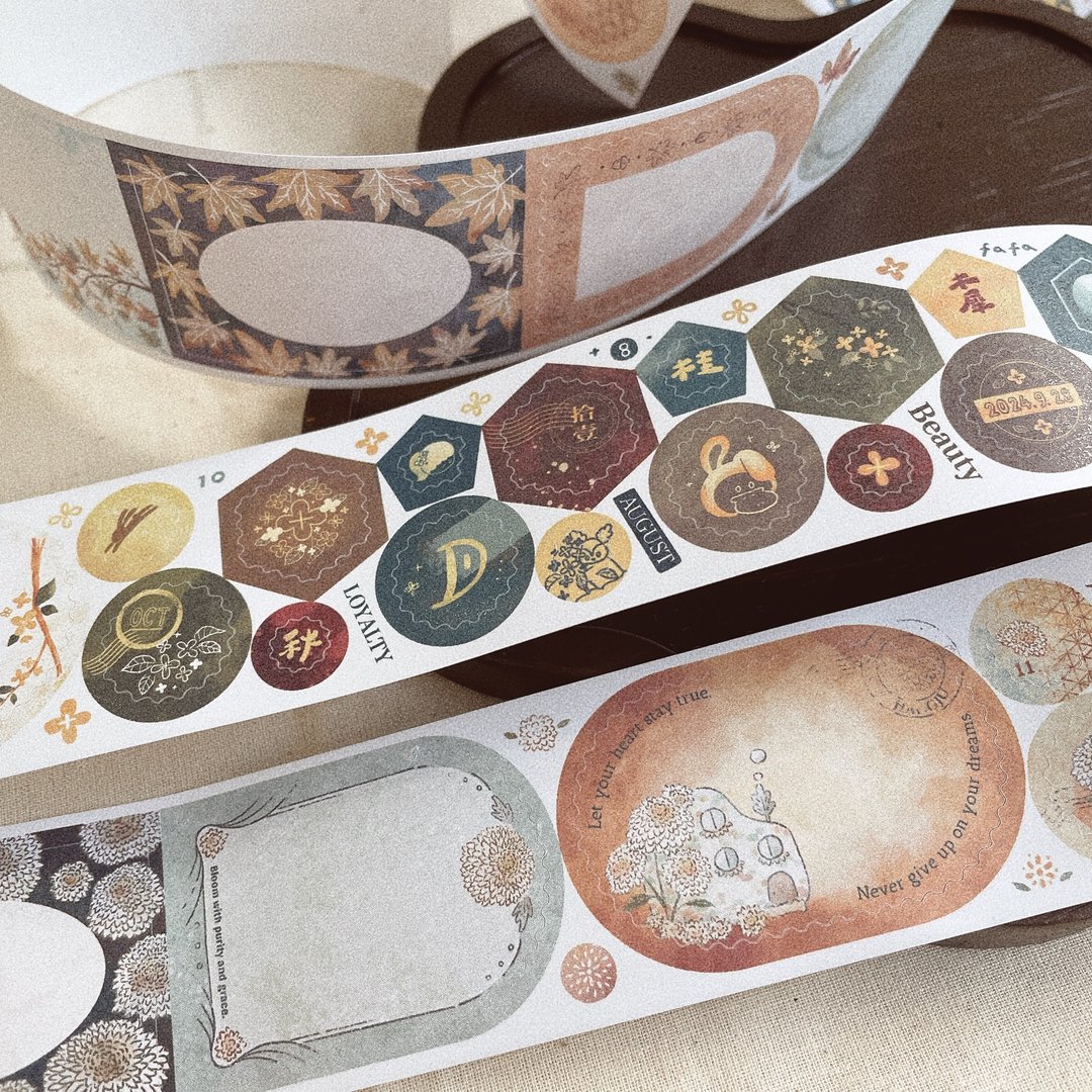 Fa Fa - Autumn Leaves Washi Tape