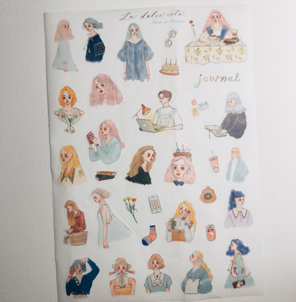La Dolce Vita - Beautiful Existence Sticker Sheet