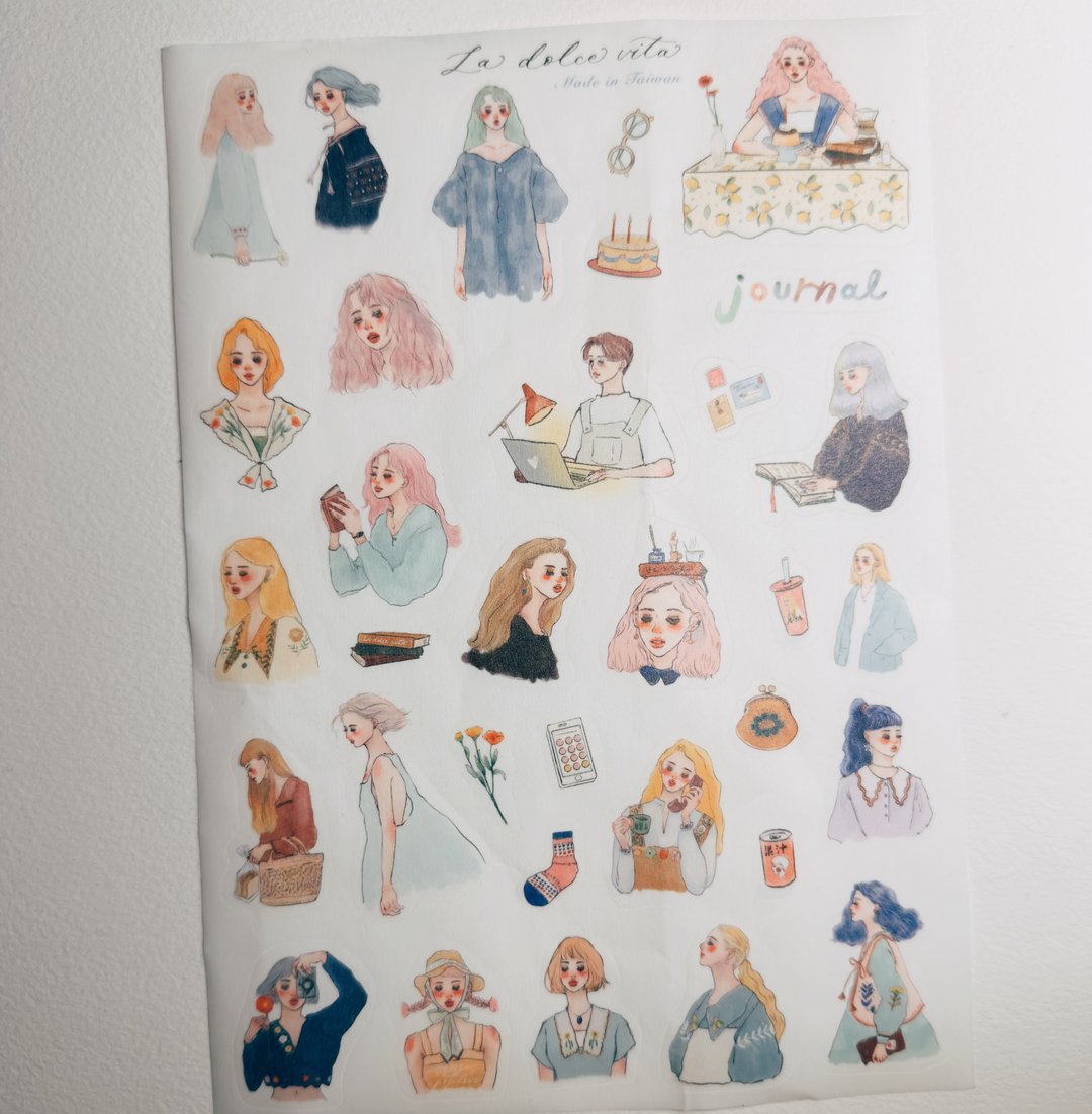 La Dolce Vita - Beautiful Existence Sticker Sheet