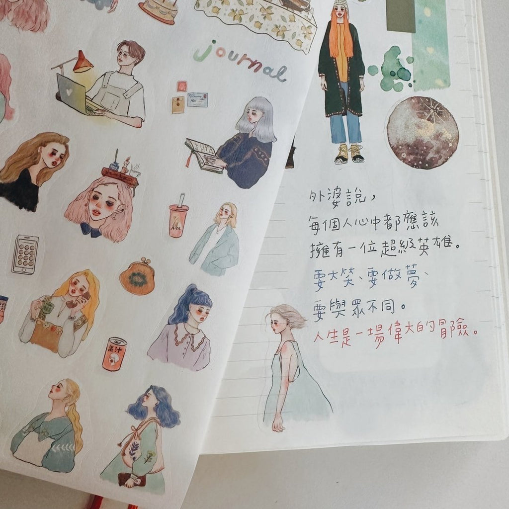 La Dolce Vita - Beautiful Existence Sticker Sheet