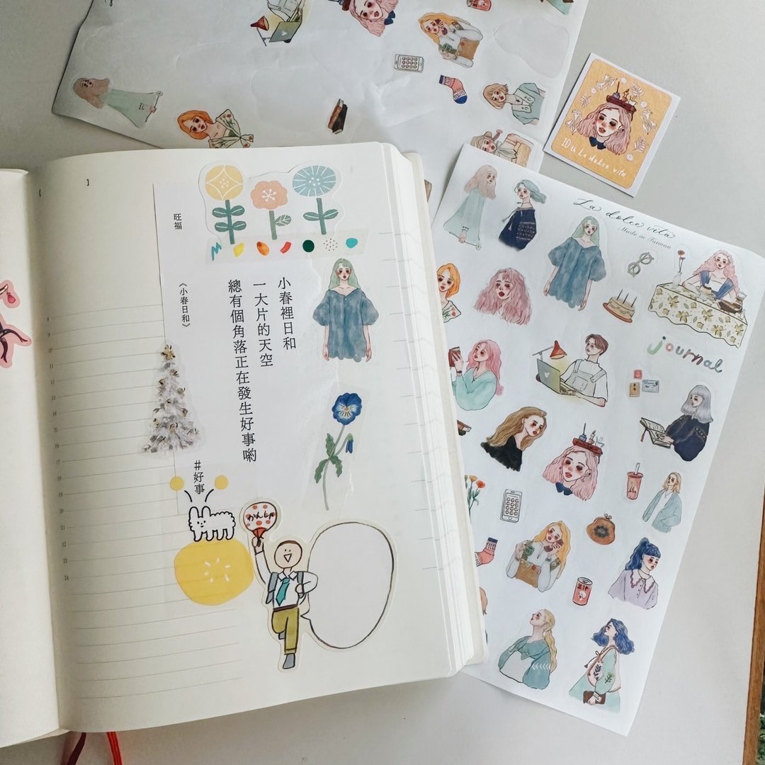 La Dolce Vita - Beautiful Existence Sticker Sheet
