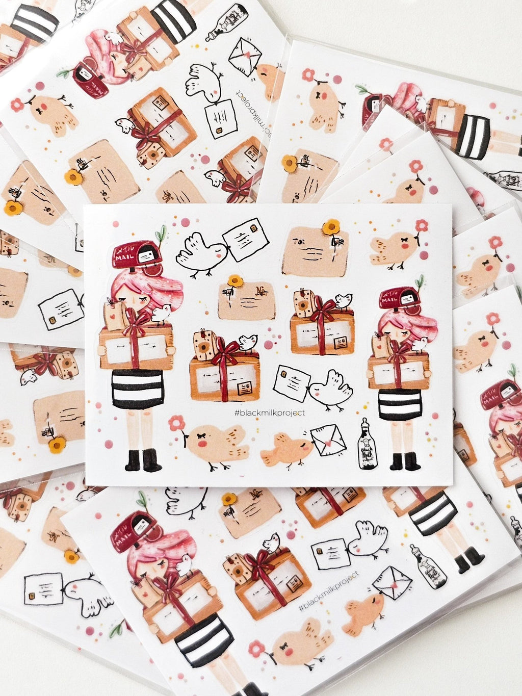 Black Milk Project - Delivery Girl Sticker Sheet