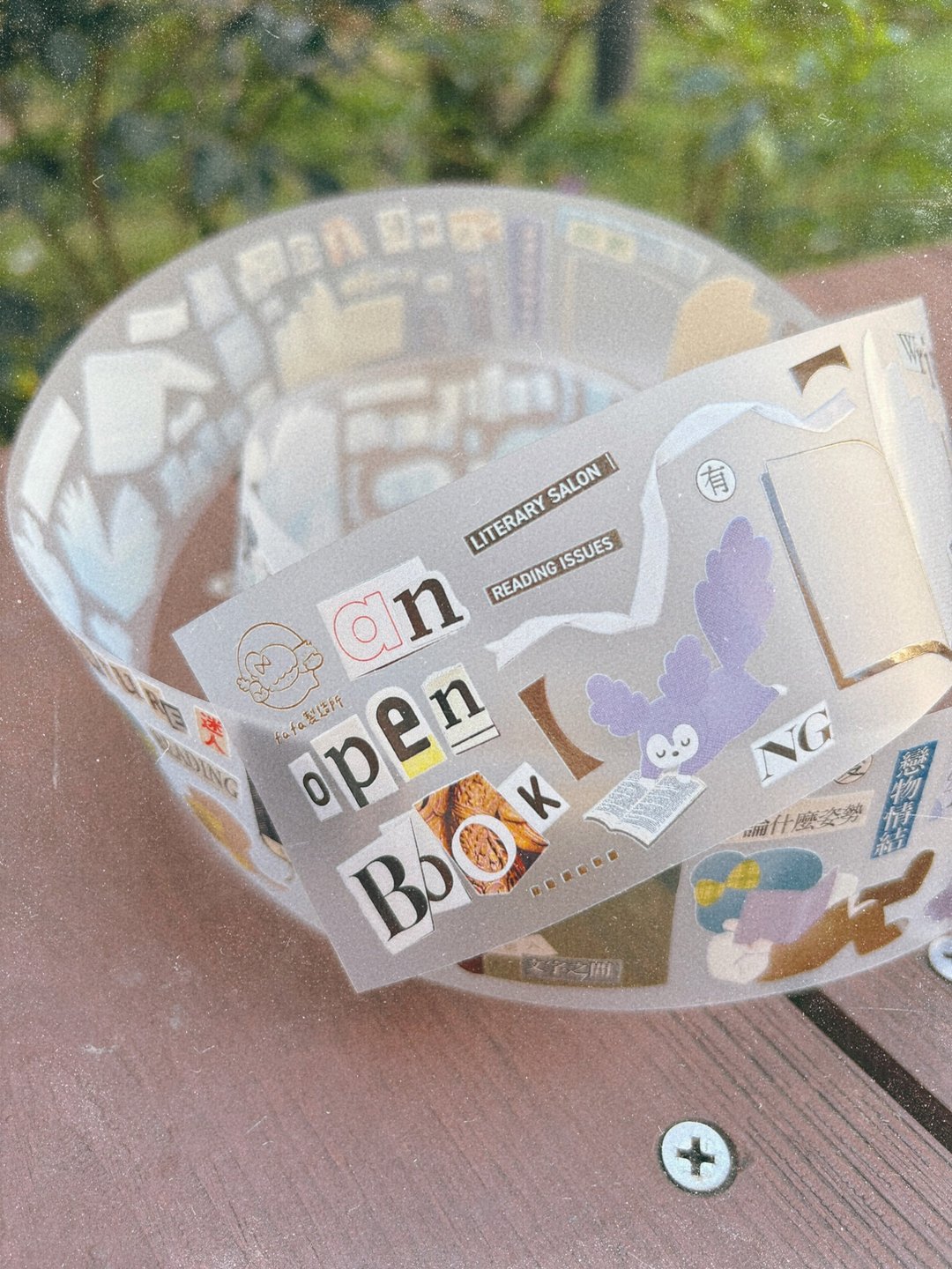 Fa Fa - Book Nook Matte PET Tape