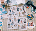 La Dolce Vita - Life in a Bookstore Transfer Sticker Set