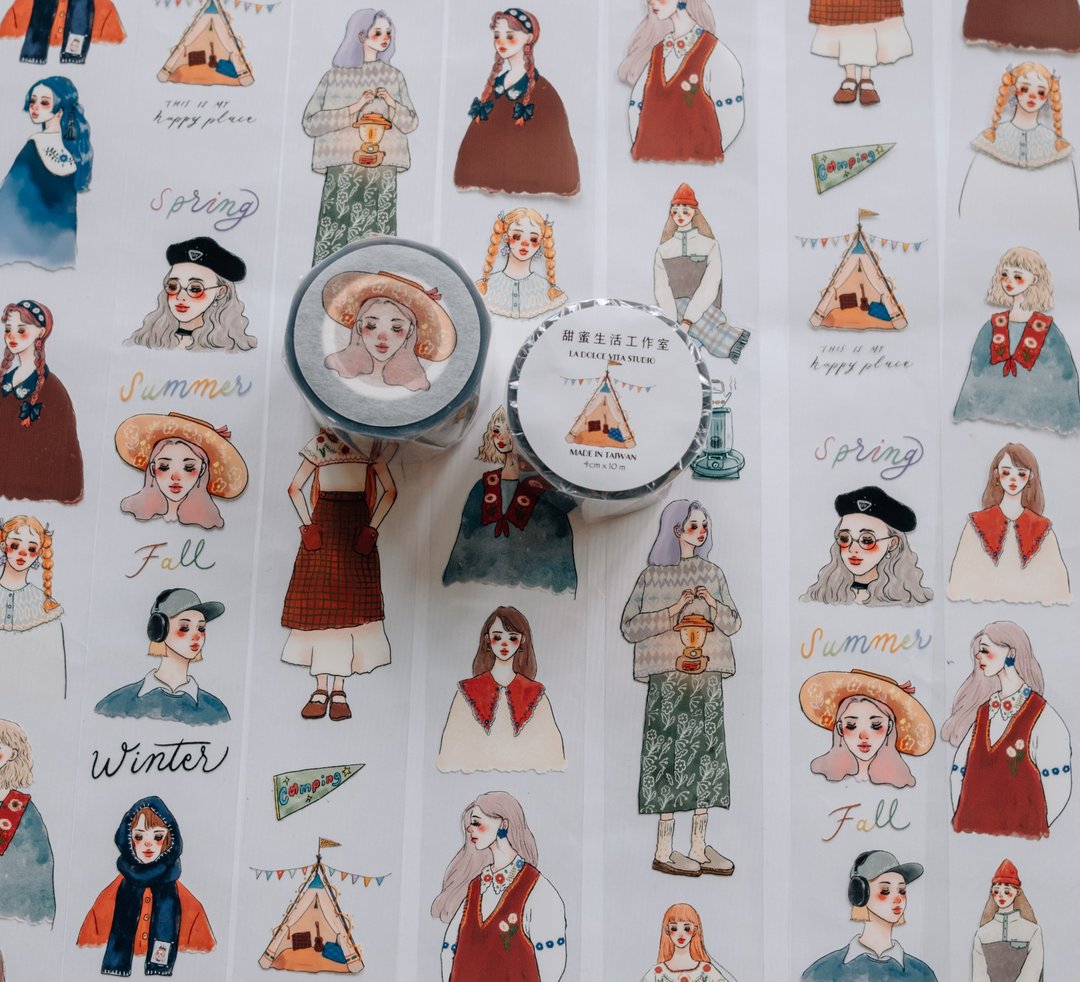 La Dolce Vita - Camping Life PET Tape
