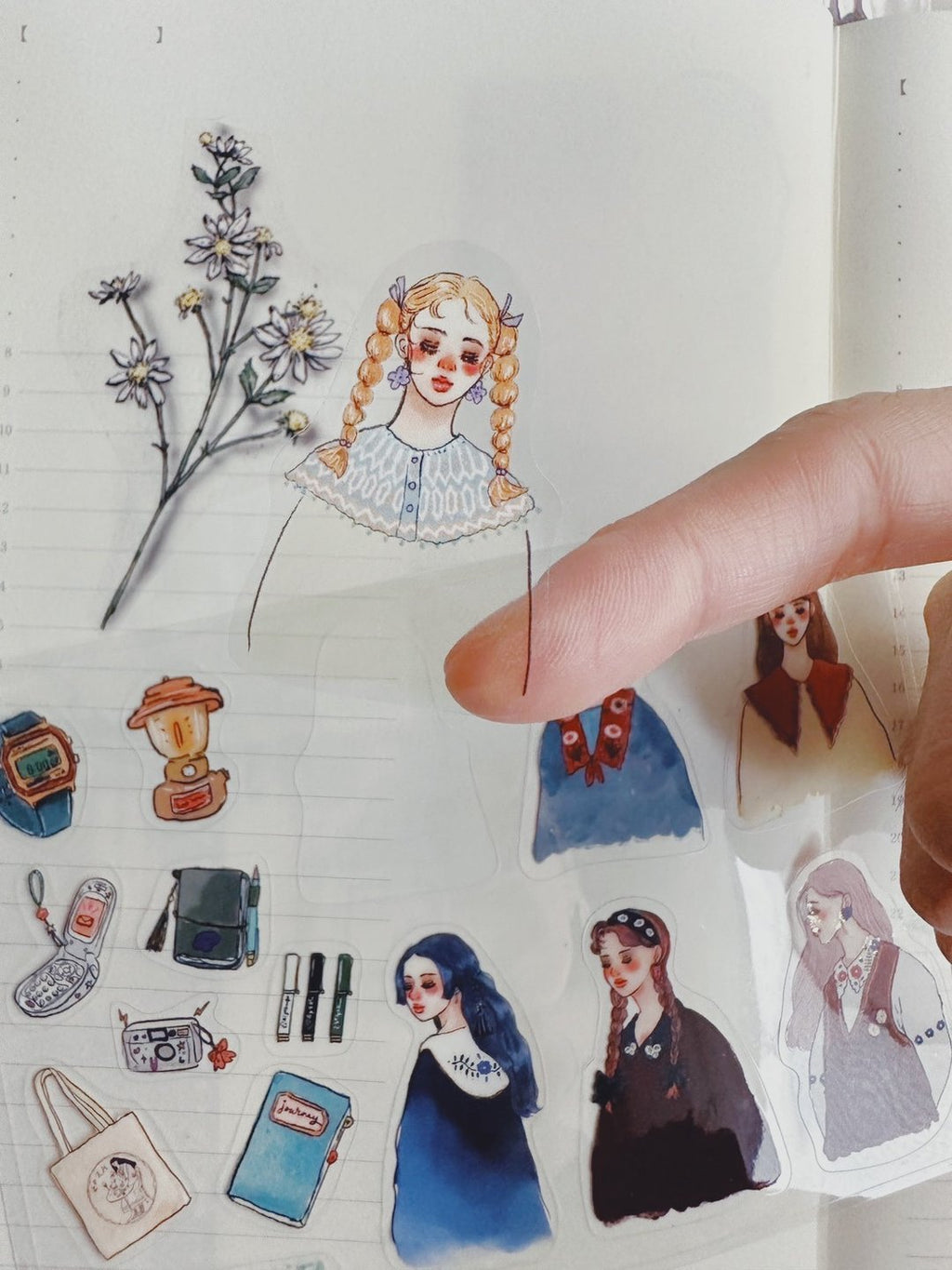 La Dolce Vita - Camping Life Transparent Sticker Set