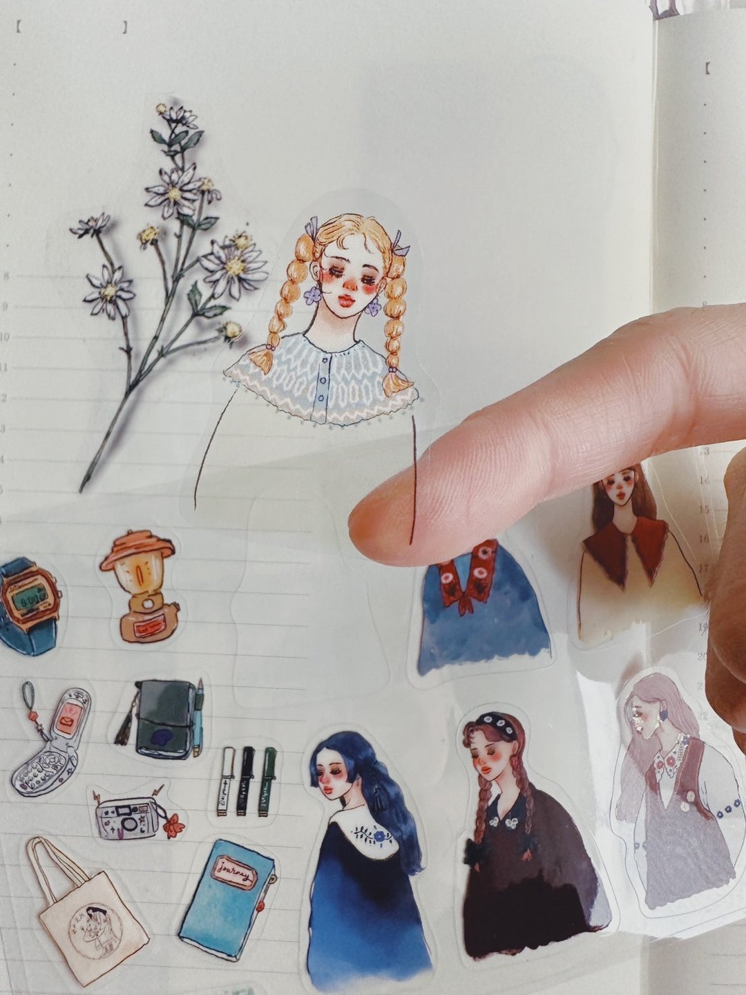 La Dolce Vita - Camping Life Transparent Sticker Set