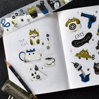 Sesame & Peanut | Cats Everywhere PET Tape