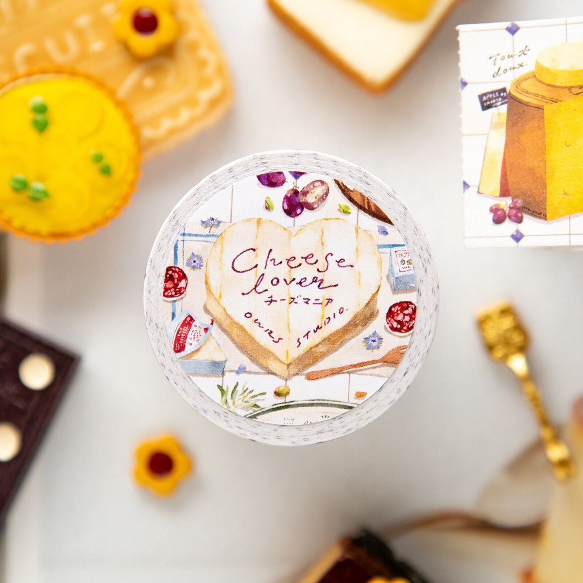OURS - Cheese Lover Sticker Memo Roll