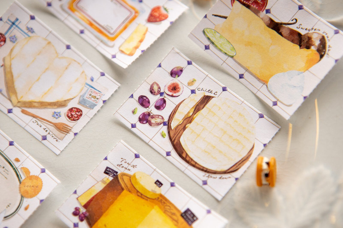 OURS - Cheese Lover Sticker Memo Roll