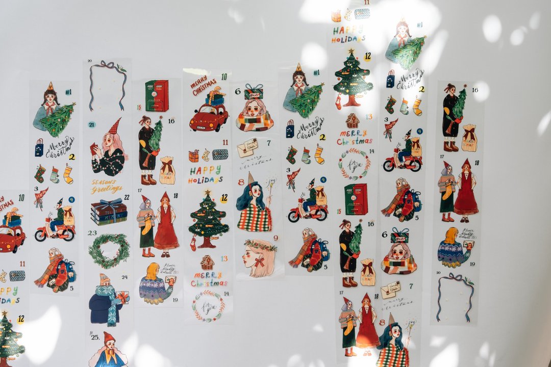La Dolce Vita - Let's Countdown Together Xmas PET Tape