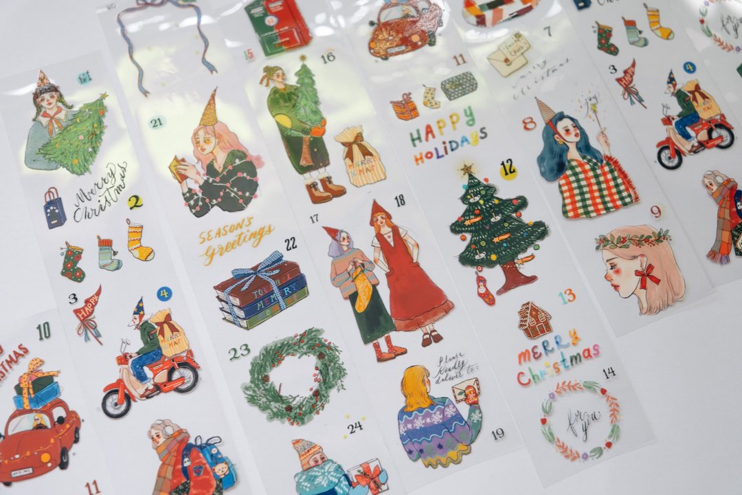 La Dolce Vita - Let's Countdown Together Xmas PET Tape
