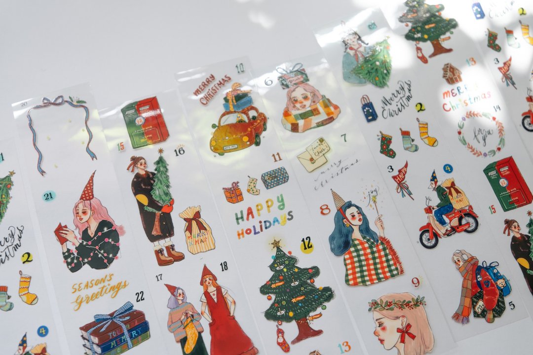 La Dolce Vita - Let's Countdown Together Xmas PET Tape