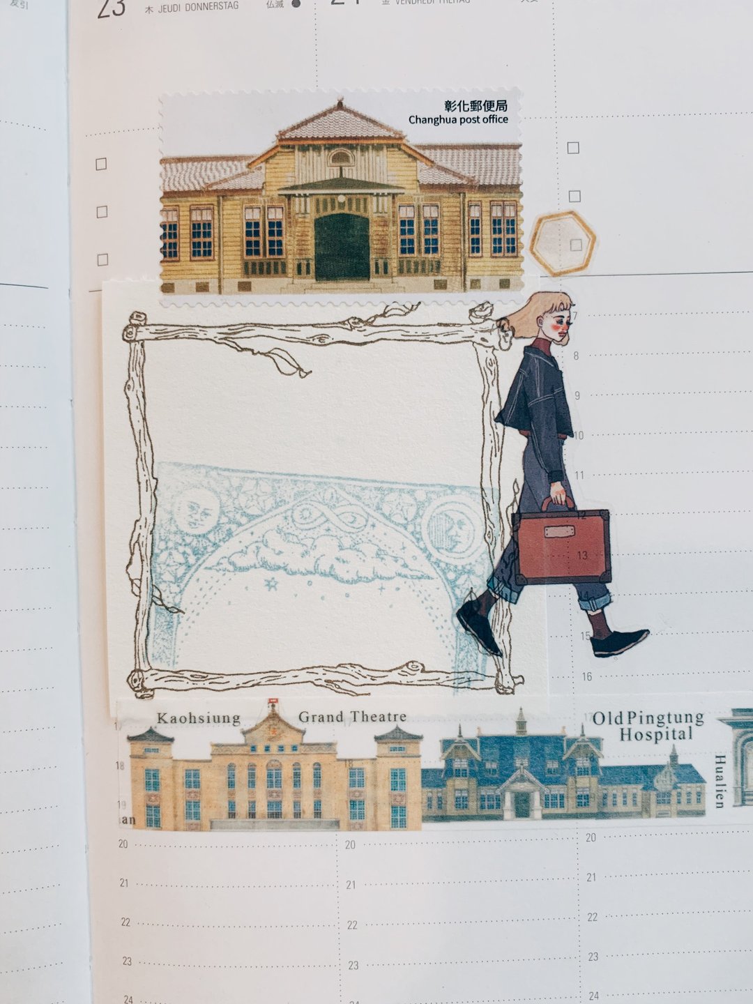 La Dolce Vita - Bon Voyage Transfer Sticker Set