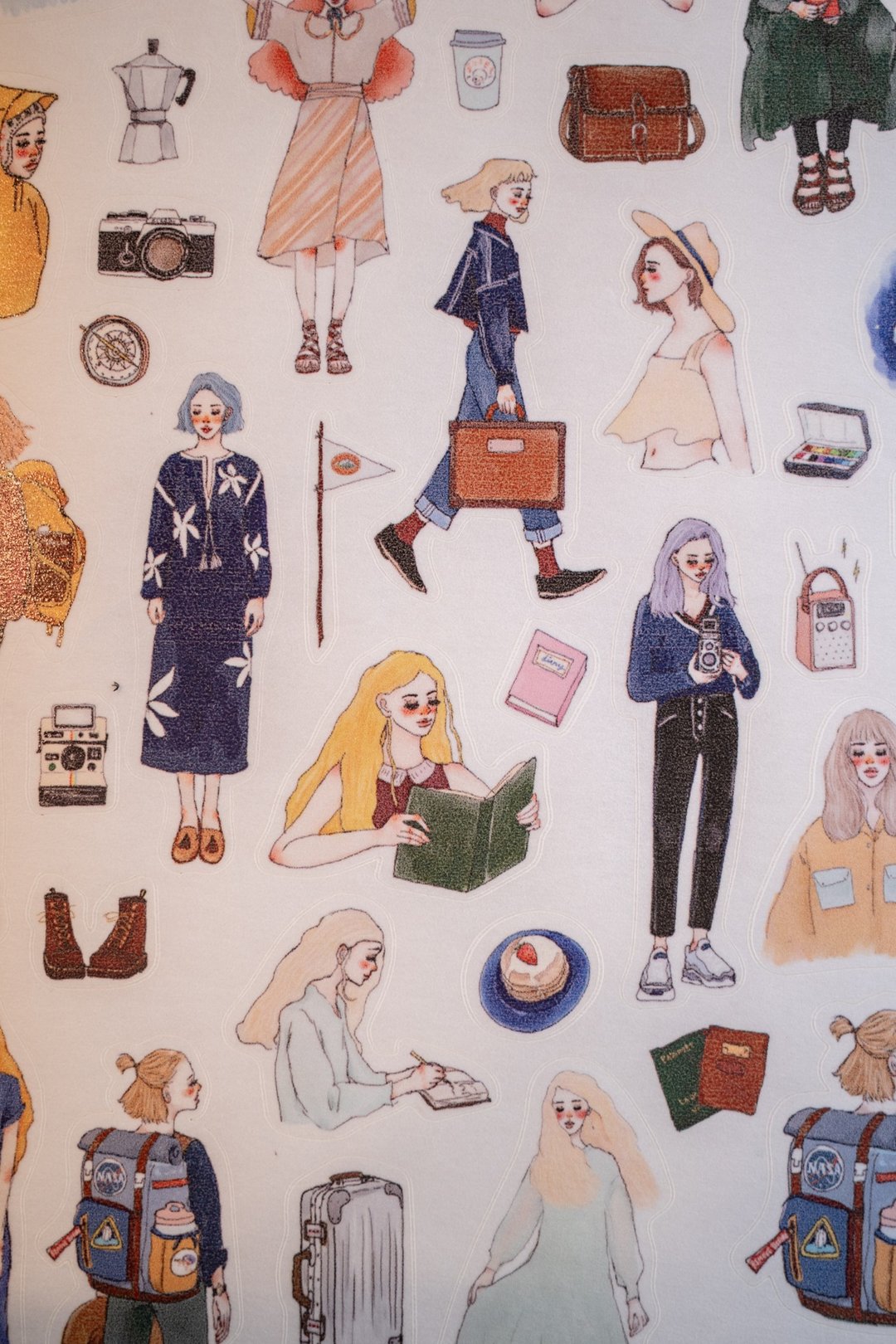 La Dolce Vita - Bon Voyage Paper Sticker Sheet