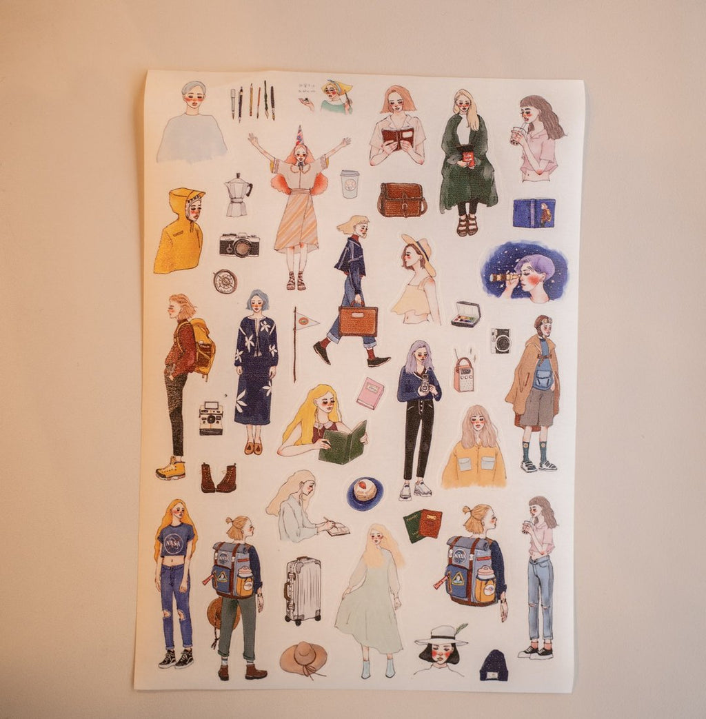 La Dolce Vita - Bon Voyage Paper Sticker Sheet