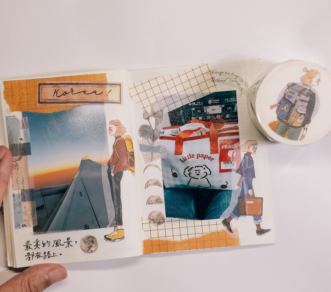 La Dolce Vita - Bon Voyage Paper Tape (with release paper)