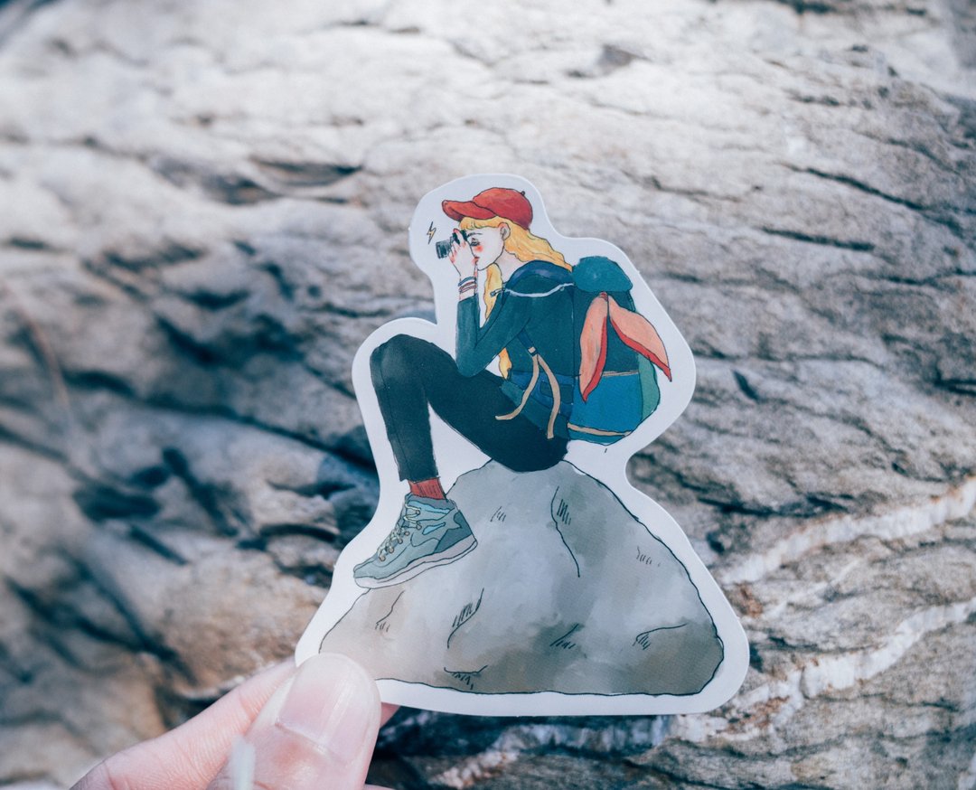 La Dolce Vita - Bon Voyage Sticker Set with Tin Box