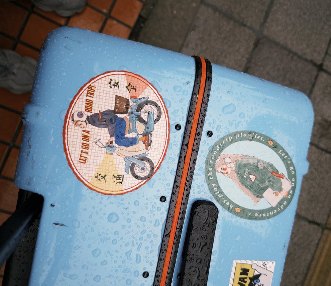 La Dolce Vita - Let's Go On A Road Trip Sticker