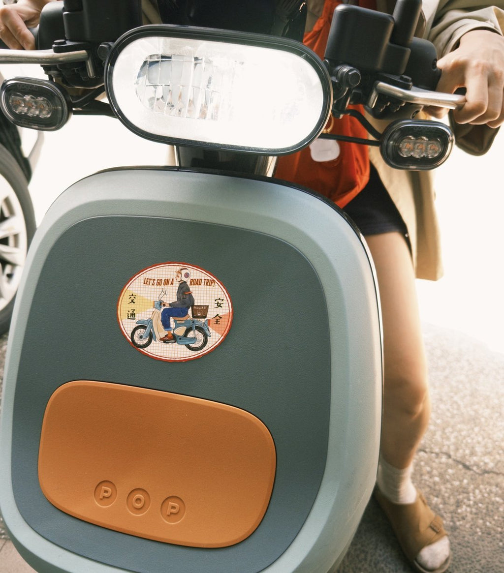 La Dolce Vita - Let's Go On A Road Trip Sticker