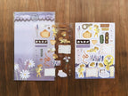 Fa Fa - Eat Well, Sleep Well, Be Happy PET + Washi Sticker Set