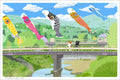 TabiNeko - The Empty Fish Postcard