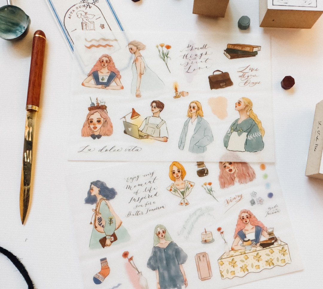 La Dolce Vita - Everyday is Brand New Transfer Sticker Set