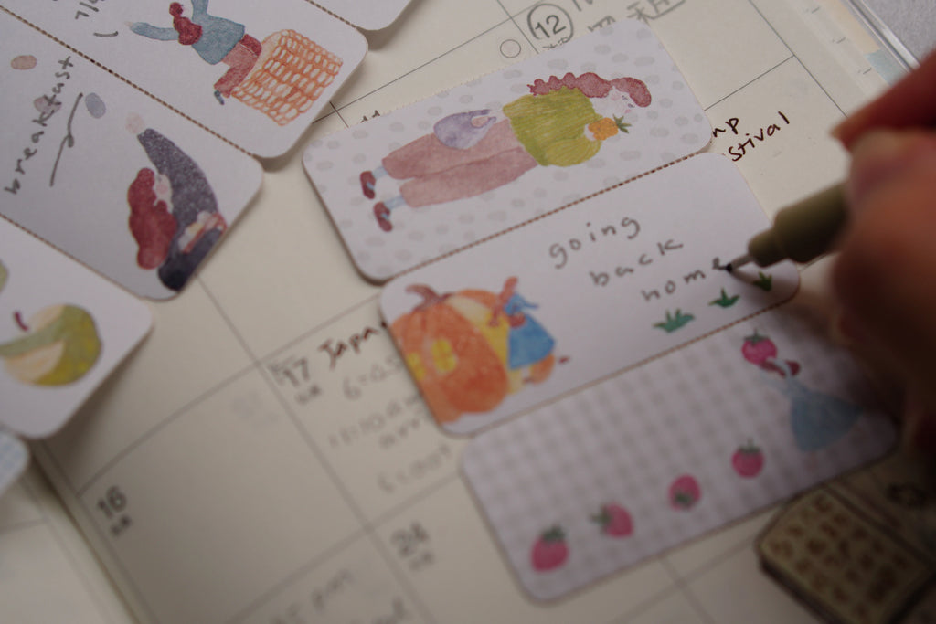 [Pre-Order] IvySnow - Farmer's Market Roll Sticky Notes