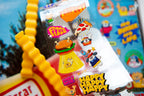 OURS - Super Awesome Fast Food Club Kisscut PET Tape