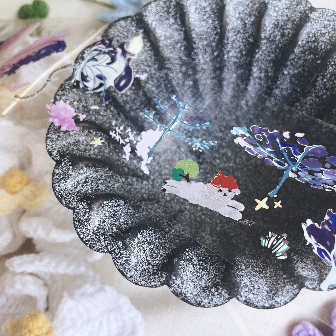 Fa Fa - Fourfold Dream Forest Glossy PET Tape