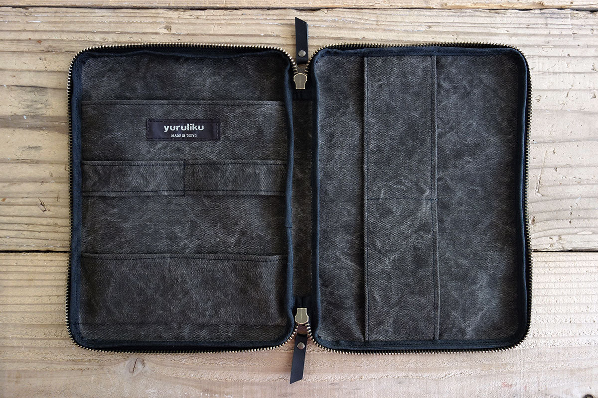 Yuruliku - FLAT Tool Case / A5 Iron Black