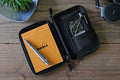 Yuruliku - FLAT Tool Case / A6 Wide Iron Black