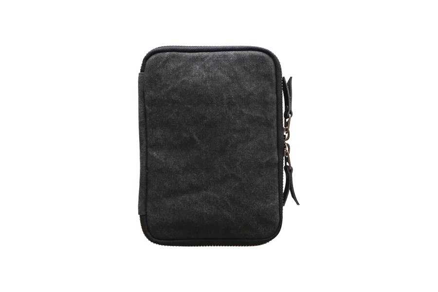 Yuruliku - FLAT Tool Case / A6 Wide Iron Black