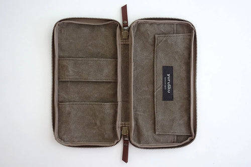 Yuruliku - FLAT Pen Tool Case / Brown