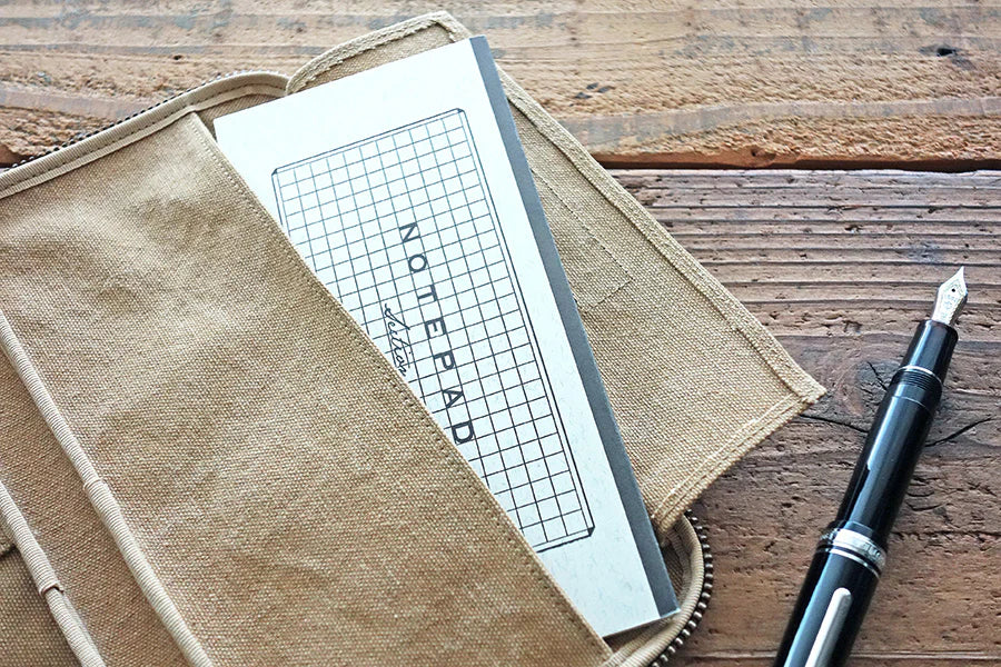 Yuruliku - FLAT Pen Tool Case / Beige