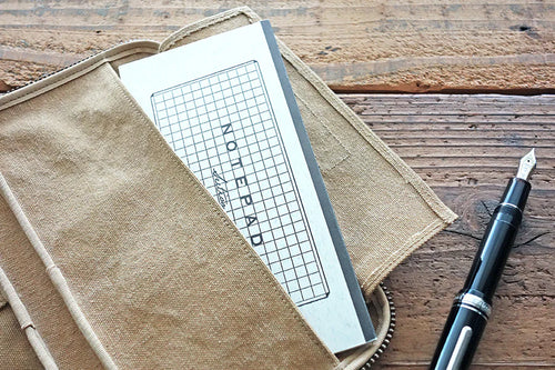 Yuruliku - FLAT Pen Tool Case / Beige
