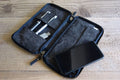 Yuruliku - FLAT Pen Tool Case / Iron Black
