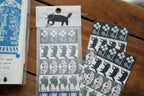 [Pre-Order] IvySnow - Fur & Flora Label Sticker Sheets