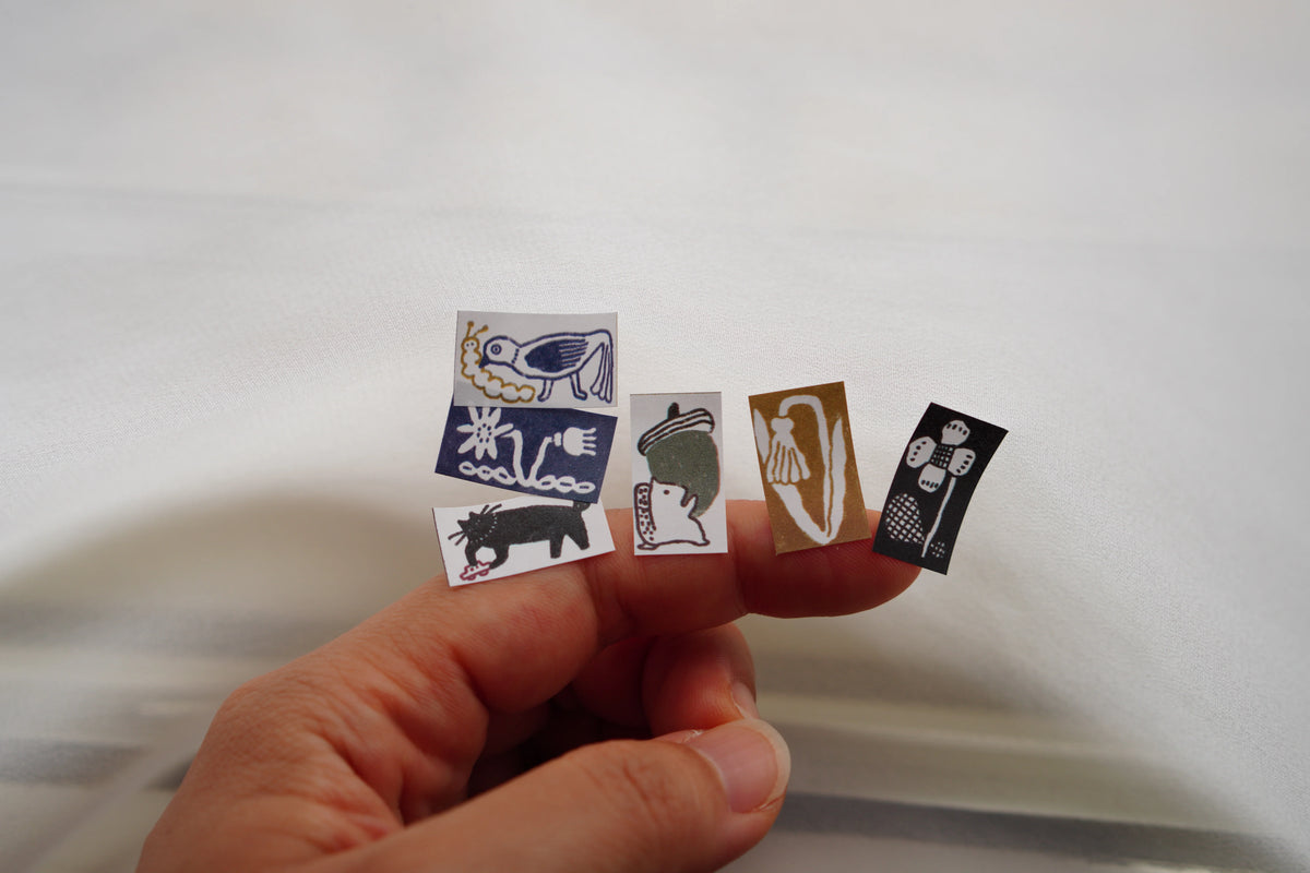 [Pre-Order] IvySnow - Fur & Flora Label Sticker Sheets