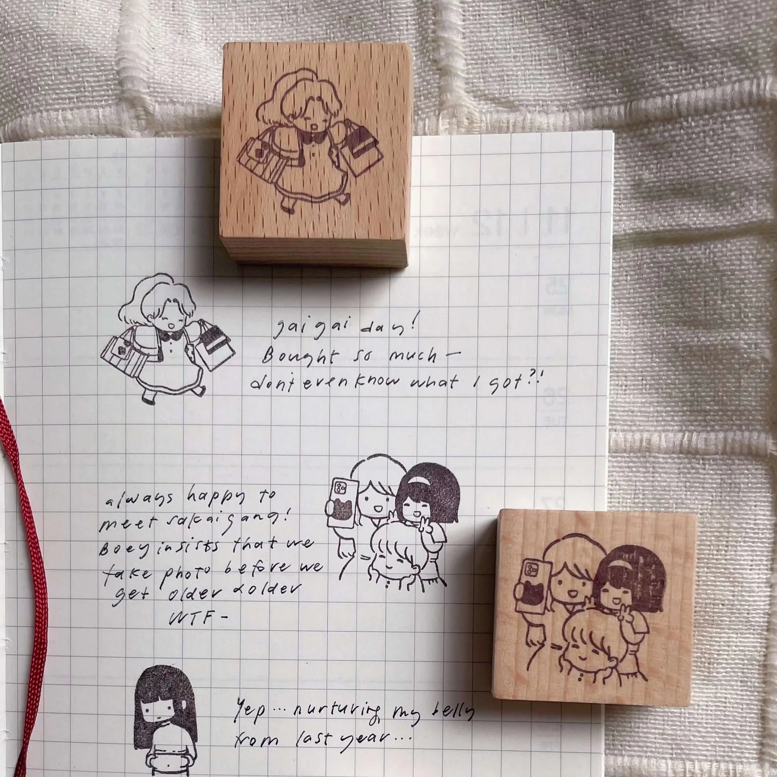 msbulat - Gai Gai Rubber Stamp