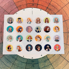 La Dolce Vita - Girl Stand Transfer Sticker Set