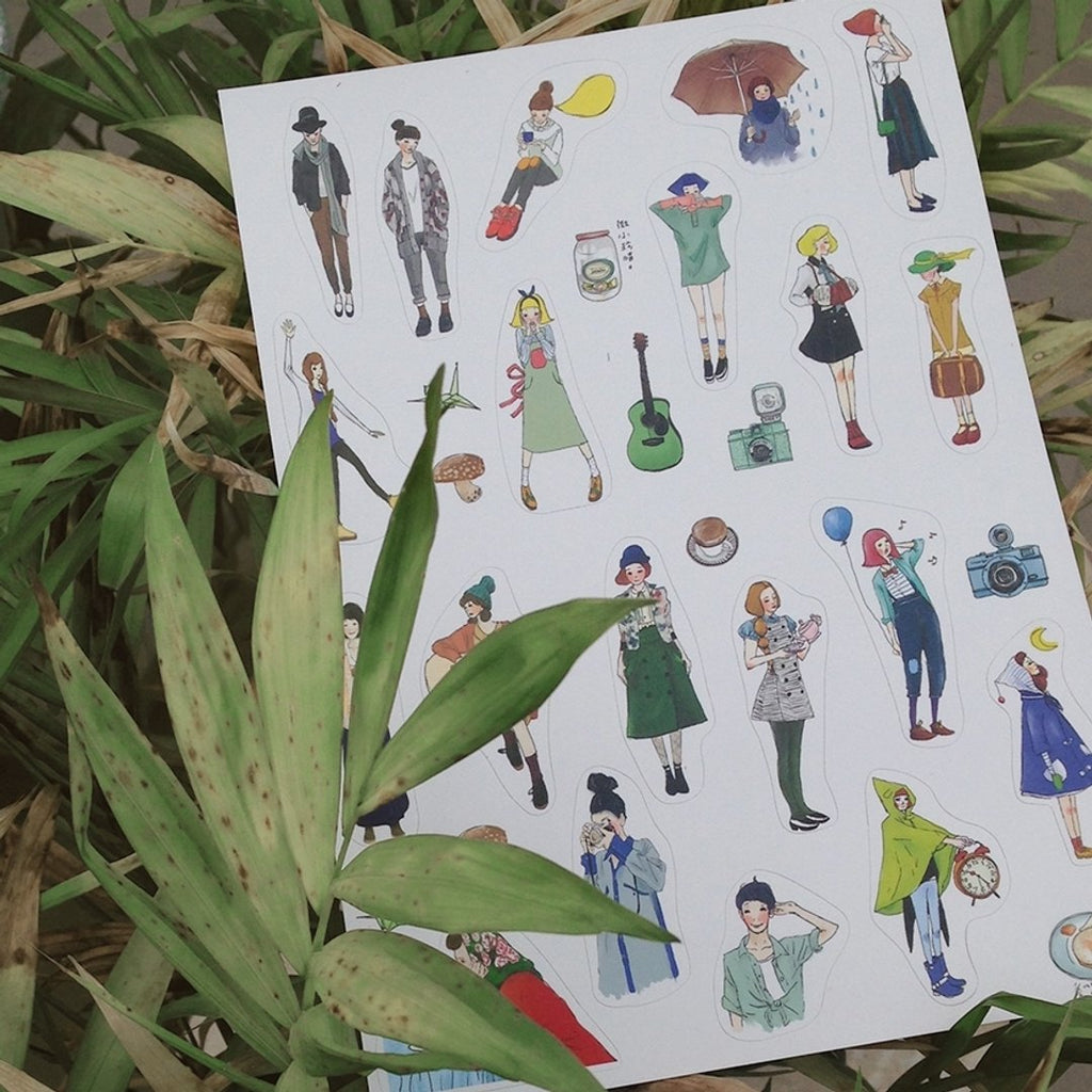 La Dolce Vita - Girl's Mind Stickers Set