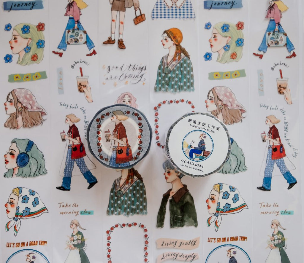 La Dolce Vita - We Move Forward Happily PET Tape