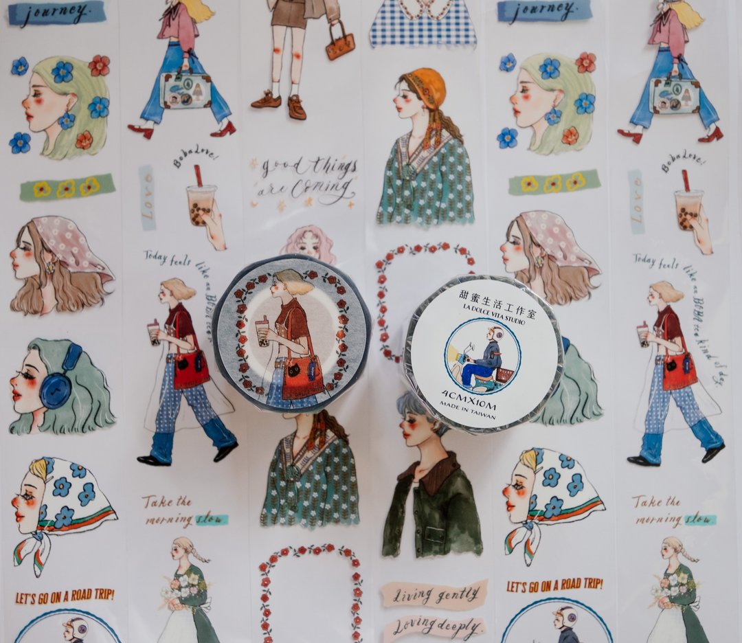 La Dolce Vita - We Move Forward Happily PET Tape
