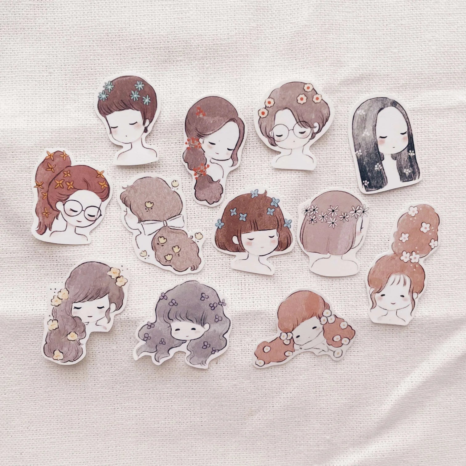 msbulat - Heads Full of Posies Sticker Pack