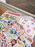 Fa Fa - Huahua Snack Shop Stickers - Snacks